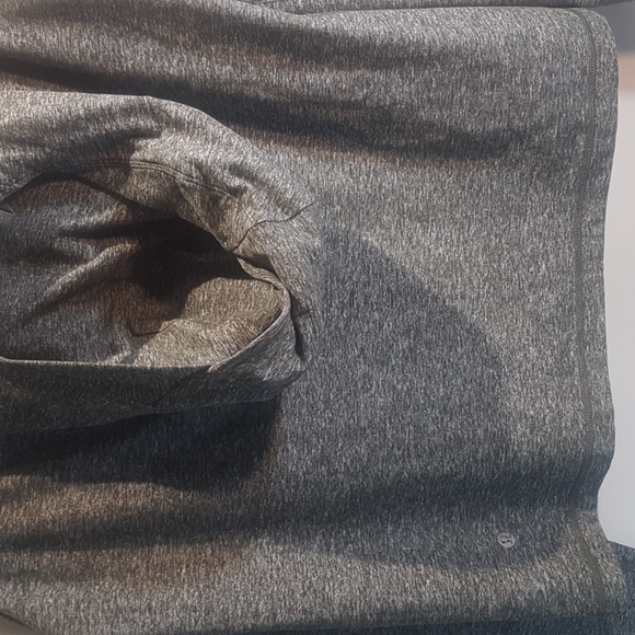 Men's Medium Lululemon Heathered Green Drysense Pullover Hoodie - Picture 2 of 2